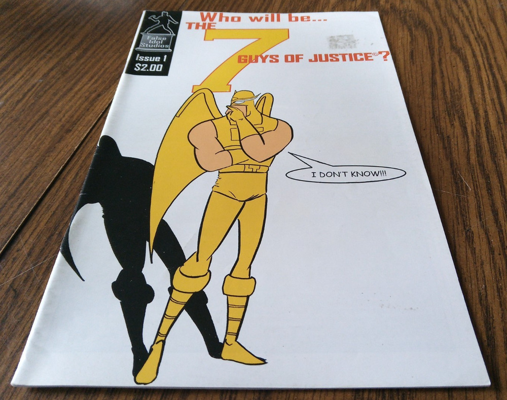 The 7 Guys Of Justice #1 February 2000 False Idol Studios